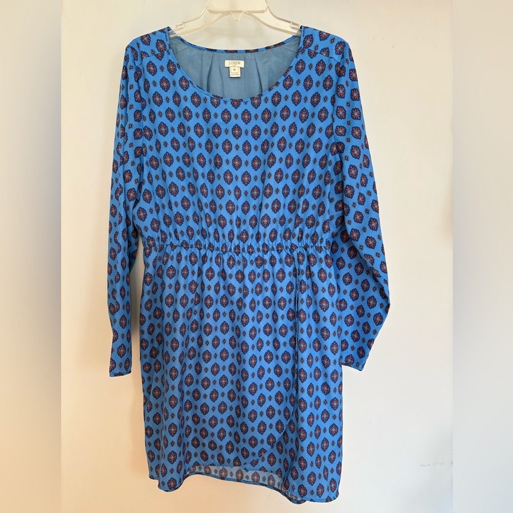 Blue JCrew dress